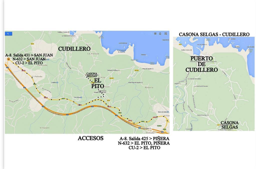 H Casona Selgas De Cudillero Hotel Kültér fotó